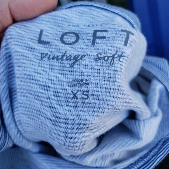 Loft XS striped rose t - Picture 5 of 5